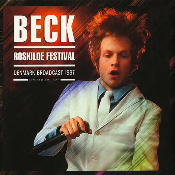 BECK (ベック)  - Roskilde Festival. Denmark Broadcast 1997 (EU 限定カラーヴァイナル 2xLP/NEW)