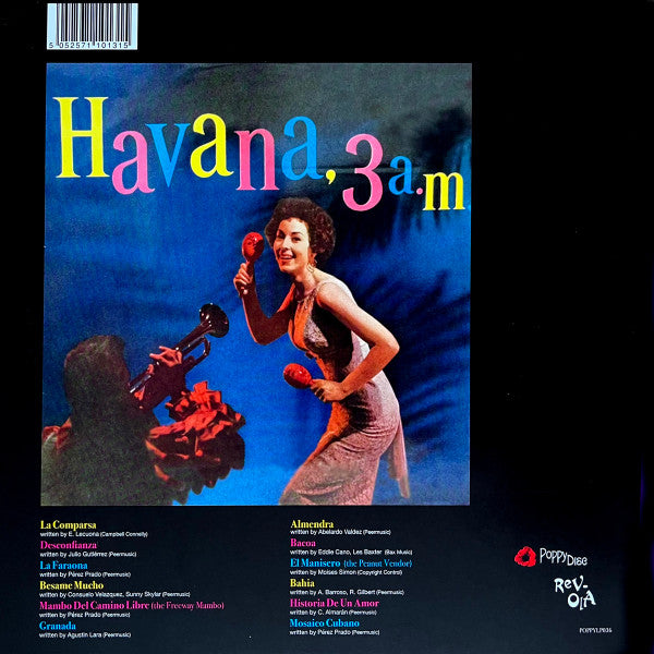 PEREZ PRADO (ペレス・プラード)  - Havana, 3 A.M. (UK-EU RSD 2023 限定カラー盤ステレオ LP/New)
