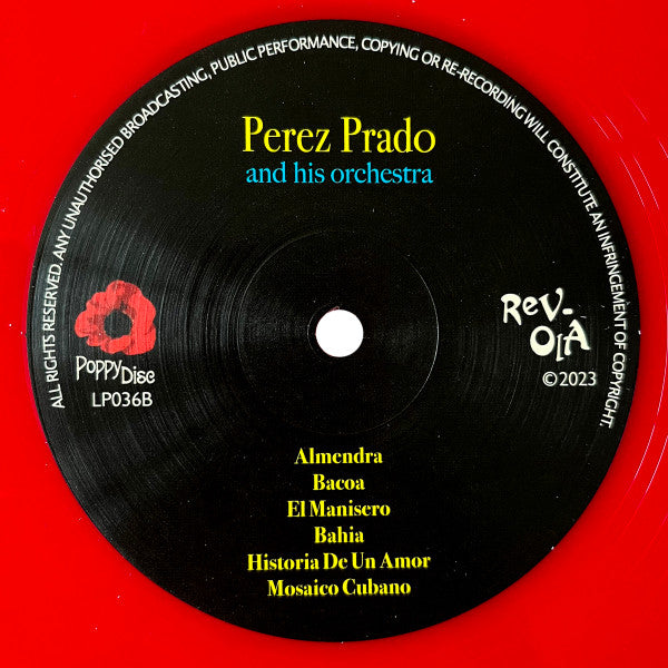 PEREZ PRADO (ペレス・プラード)  - Havana, 3 A.M. (UK-EU RSD 2023 限定カラー盤ステレオ LP/New)