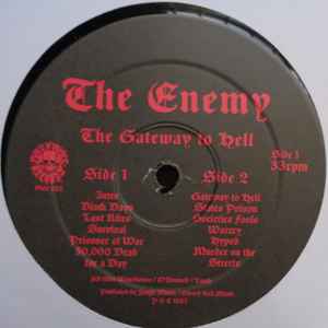 ENEMY, THE (ジ・エネミー)  - The Gateway To Hell (US 400枚限定「正規再発」LP/ New) '83年ファーストアルバム！