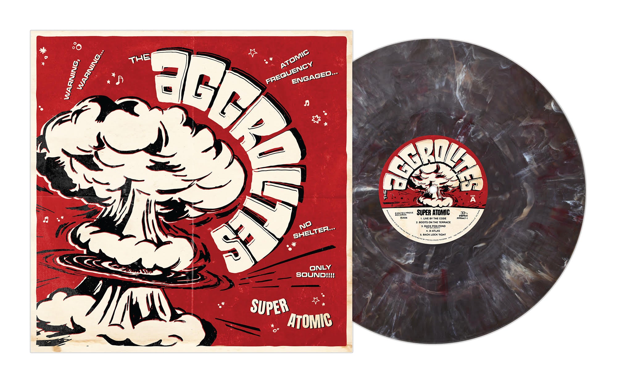 AGGROLITES, THE (ジ・アグロライツ)  - Super Atomic (US 限定プレス LP/ 予約商品）2026年6月5日(金)発売！