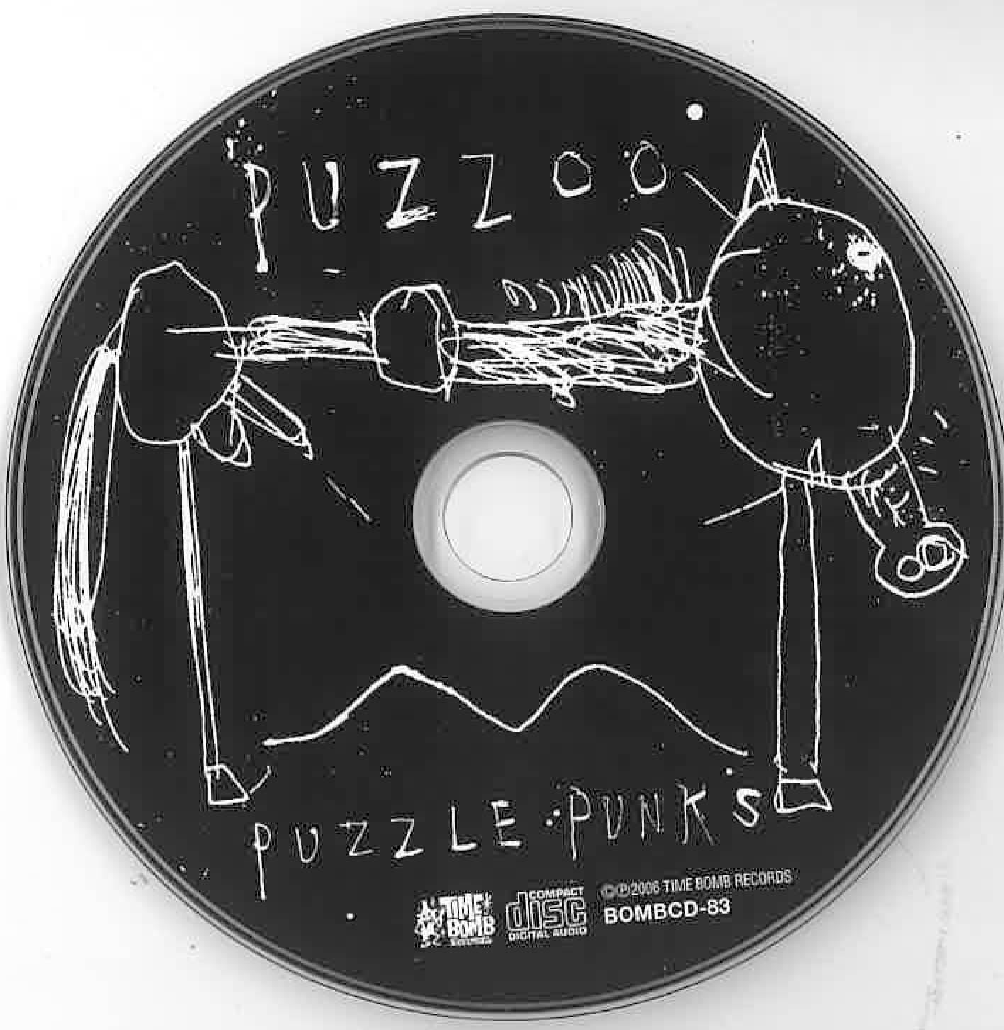 PUZZLE PUNKS (パズル・パンクス = EYE + 大竹伸朗) - PUZZOO (Japan タイムボム  限定デジパック CD/New) '96年幻のセッション作