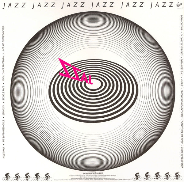 QUEEN (クイーン)  - Jazz (UK-EU 限定「ハーフスピード・マスター（高音質）再発180g LP+ポスター付きエンボス見開きジャケ/New)