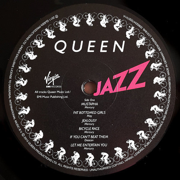 QUEEN (クイーン)  - Jazz (UK-EU 限定「ハーフスピード・マスター（高音質）再発180g LP+ポスター付きエンボス見開きジャケ/New)