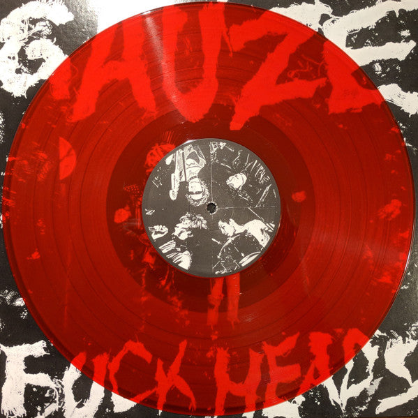 GAUZE (ガーゼ)  - Fuck Heads（Japan 限定再発「レッドヴァイナル」LP / New)