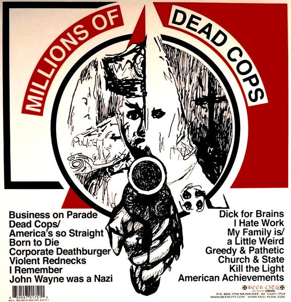 MDC - Millions Of Dead Cops (US 限定プレス再発 LP/ New)