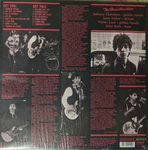 JOHNNY THUNDERS AND THE HEARTBREAKERS (ジョニー・サンダース & ザ・ハートブレイカーズ)  - D.T.K. : Complete Live At The Speakeasy  (UK パンク50周年記念再発「限定黄色盤」LP/ New) 全15曲収録の2部作！