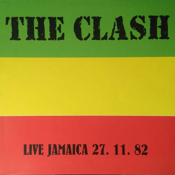 CLASH, THE (ザ・クラッシュ)  - Live Jamaica 27.11.82 (EU 限定再発「カラーヴァイナル」LP/ New)