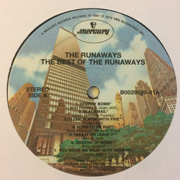 RUNAWAYS， THE (ランナウェイズ) - The Best Of The Runaways (US 限定プレス再発 LP / New)
