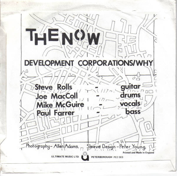 NOW, THE (ザ・ナウ) - Development Corporations (German 500枚限定再発ナンバリング入 7" 「廃盤/ New」)