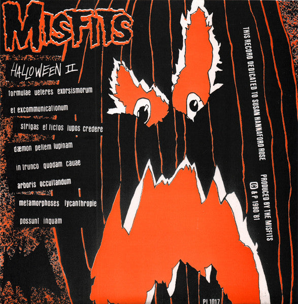 MISFITS (ミスフィッツ) - Halloween (EU 限定リプロ再発「オレンジヴァイナル」7"/ New)