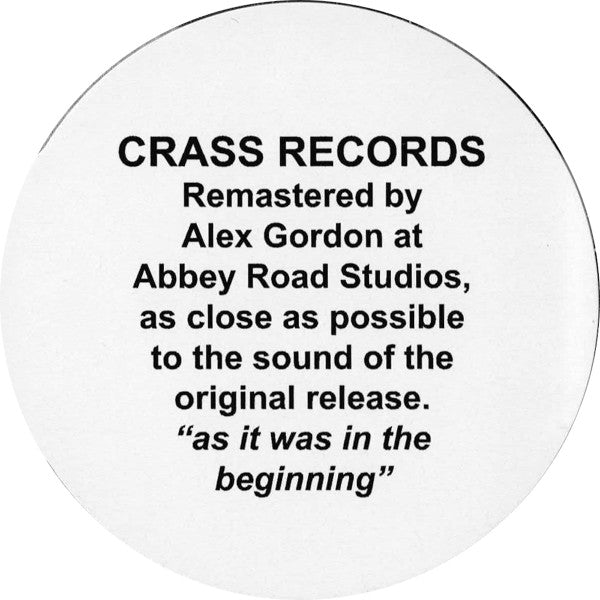 CRASS (クラス) - Stations Of The Crass (UK 限定再発 2xLP+ポスタースリーブ/ New)