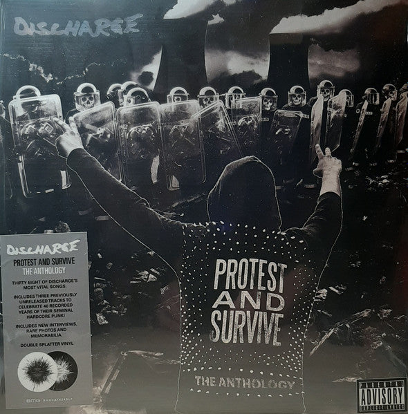 DISCHARGE (ディスチャージ)  - Protest And Survive: The Anthology (EU 限定「白黒スプラッターヴァイナル」2xLP/ New)