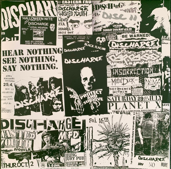 DISCHARGE (ディスチャージ)  - Protest And Survive: The Anthology (EU 限定「白黒スプラッターヴァイナル」2xLP/ New)