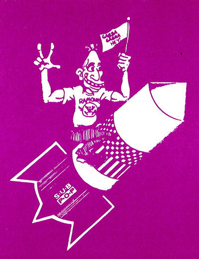 RAMONES (ラモーンズ)  - Carbona Not Glue / I Can't Be (US 500枚限定再発「ピンクヴァイナル」7"/New) '77年の発禁トラック！