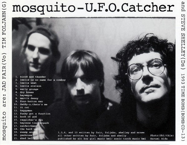 MOSQUITO - U.F.O CATCHER (CD)