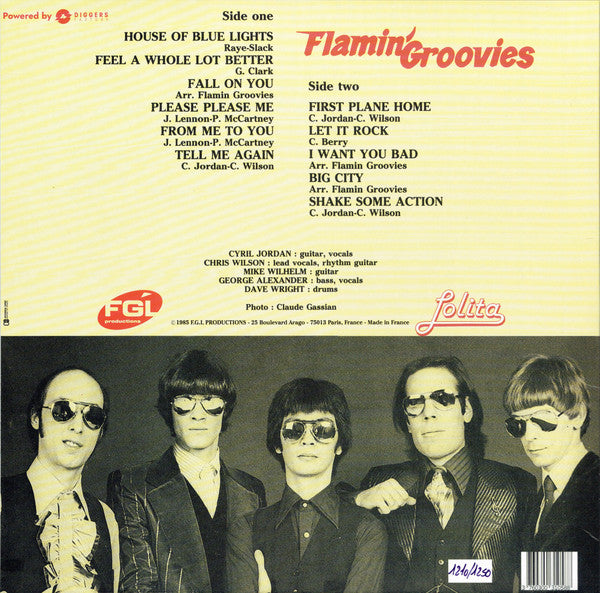 FLAMIN' GROOVIES (フレイミン・グルーヴィーズ) - Live At The Whiskey A Go-Go '79 (France 1,250枚限定再発レッドヴァイナル LP/ New)