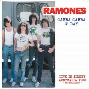 RAMONES (ラモーンズ)  - Gabba Gabba G' Day : Live In Sidney Australia 1980 - FM Broadcast (Italy 限定プレス再発ピンクヴァイナル LP/ New)
