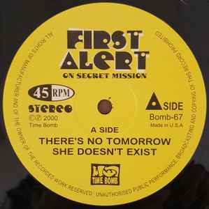 FIRST ALERT (ファースト・アラート) - On Secret Mission (Japan タイムボム 限定4曲入り12インチ+初回アウターバッグ付 /New)