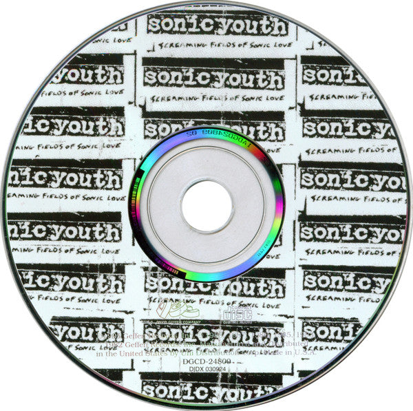 SONIC YOUTH (ソニック・ユース) - Screaming Fields Of Sonic Love (US オリジナル CD)