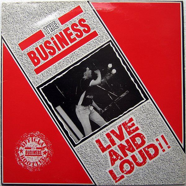 BUSINESS, THE (ザ・ビジネス)  - Live And Loud (UK 限定再発レッドヴァイナル LP/ New)