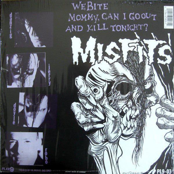 MISFITS (ミスフィッツ)  - Die, Die My Darling (US 限定プレス再発 12"/ New)