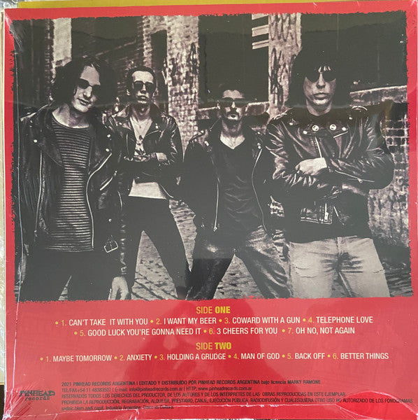 MARKY RAMONE AND THE INTRUDERS (マーキー・ラモーン & ザ・イントルーダーズ)  - S.T. (Argentina 限定再発 180g LP/ New)