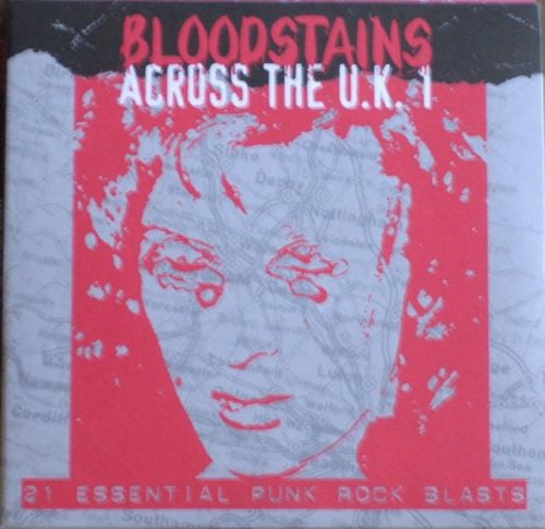 V.A. (レアUKパンク・コンピ)- Bloodstains Across The U.K. Vol.1 (EU 限定再発「見開き紙ジャケ」CD/ New)