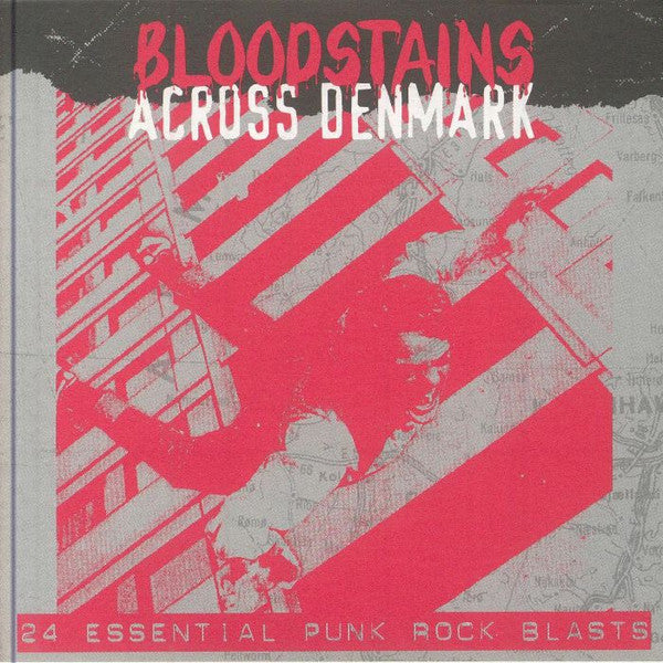 V.A. (初期「デンマーク」パンク・コンピ)  - Bloodstains Across Denmark (EU 限定再発「見開き紙ジャケ」CD/ New)