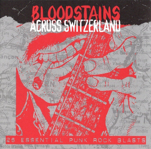 V.A. (初期「スイス」パンク・コンピ)  - Bloodstains Across Switzerland (EU 限定再発「見開き紙ジャケ」CD/ New)