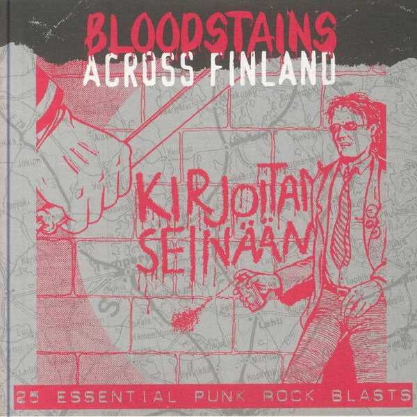 V.A. (初期「フィンランド」パンク・コンピ)  - Bloodstains Across Finland (EU 限定再発「見開き紙ジャケ」CD/ New)