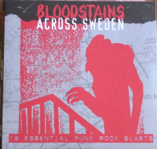 V.A. (初期「スウェーデン」パンク・コンピ)  - Bloodstains Across Sweden (EU 限定再発「見開き紙ジャケ」CD/ New)