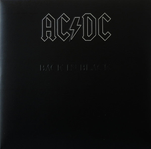 AC/DC (エーシー・ディーシー)  - Back In Black (EU 限定「リマスター再発」LP/ New)