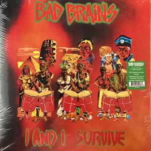 BAD BRAINS (バッド・ブレインズ)  - I And I Survive (US 正規リマスター再発 12"/ New) Rock for Light」セッションからレゲエの名曲！