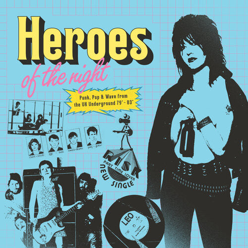 V.A. ('79〜'83 UKレア女性パンクコンピ)  - Heroes Of The Night (US 限定プレス LP/ New)