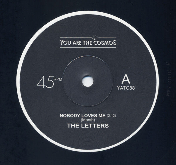 LETTERS, THE (ザ・レターズ)  - Nobody Loves Me (Spain 310枚限定再発「セカンドエディション」 7"/ New)