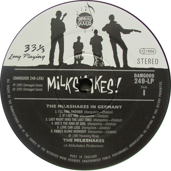 MILKSHAKES (ミルクシェイクス) - IIn Germany (UK 限定復刻再発 LP/New)