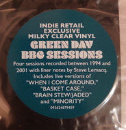 GREEN DAY (グリーン・デイ)  - BBC Sessions (EU 限定プレス「ミルキークリアヴァイナル」 2xLP/ New) 人気曲ばかり全16曲の激レア！ライヴセッション !