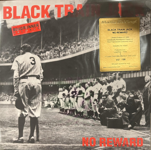 BLACK TRAIN JACK (ブラック・トレイン・ジャック)  - No Reward (EU 1,000限定ナンバリング入り再発180g「レッドヴァイナル」LP/ New)