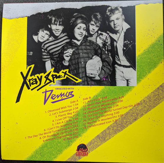 X-RAY SPEX (エックス・レイ・スペックス) - Obsessed With Demos 1977-1978 (EU 限定「ピンクヴァイナル」LP/ New)