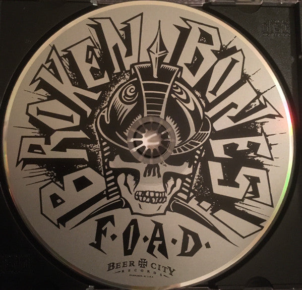 BROKEN BONES (ブロークン・ボーンズ) - F.O.A.D. (US 限定再発 CD/ New)