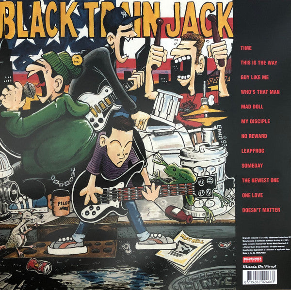 BLACK TRAIN JACK (ブラック・トレイン・ジャック)  - No Reward (EU 1,000限定ナンバリング入り再発180g「レッドヴァイナル」LP/ New)