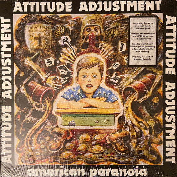 ATTITUDE ADJUSTMENT (アティチュード・アジャストメント) - American Paranoia (US 限定再発 LP+ポスター/ New)