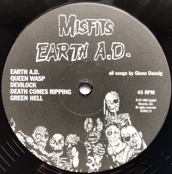 MISFITS (ミスフィッツ) - Earth A.D. / Wolfs Blood (US 限定プレス