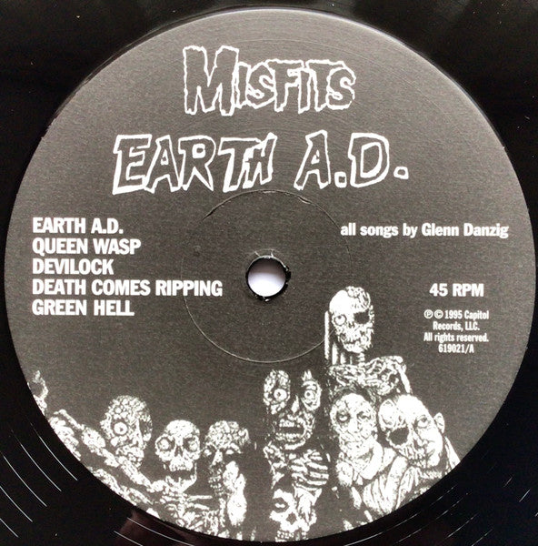 MISFITS (ミスフィッツ) - Earth A.D. / Wolfs Blood (US 限定プレス再発 LP/ New)