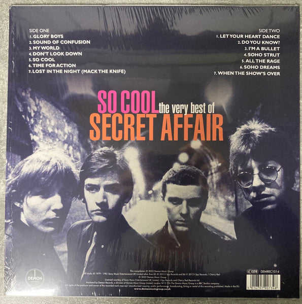 SECRET AFFAIR (シークレット・アフェア)  - So Cool The Very Best Of (UK 限定プレス LP/ New)