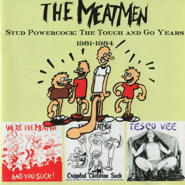 MEATMEN, THE (ザ ・ミートメン) - Stud Powercock: The Touch And Go Years 1981-1984 (US 限定再発 CD/ New)