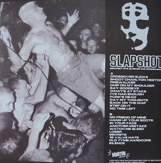 SLAPSHOT (スラップショット) - Greatest Hits, Slashes And Crosschecks (Italy 限定再発「グレイヴァイナル」LP/ New)