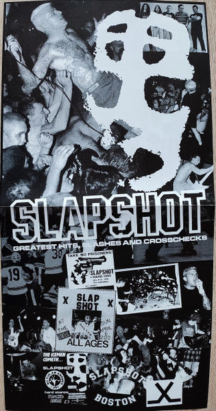 SLAPSHOT (スラップショット) - Greatest Hits, Slashes And Crosschecks (Italy 限定再発「グレイヴァイナル」LP/ New)
