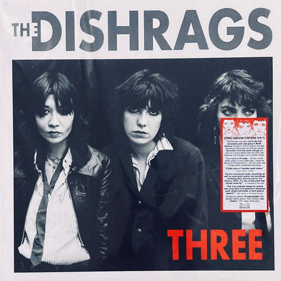 DISHRAGS, THE (ザ・ディッシュラグス) - Three (Canada 1,100枚限定再発 LP/ New)